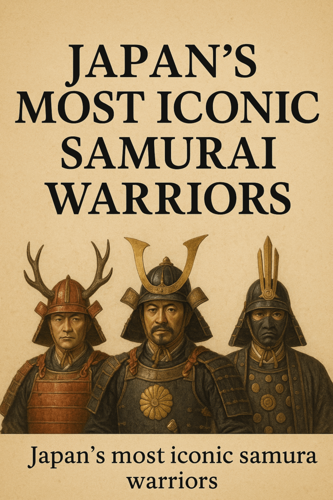 Famous Samurai Warriors of Japan - Top 25 Legends Unveiled
