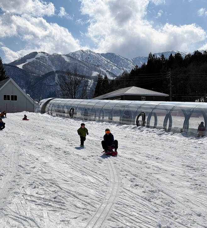 Winter in Japan with kids -