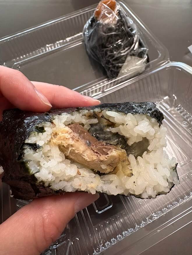 My mackerel onigiri
