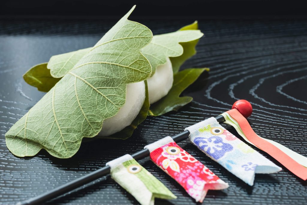 Kashiwa mochi for children's day